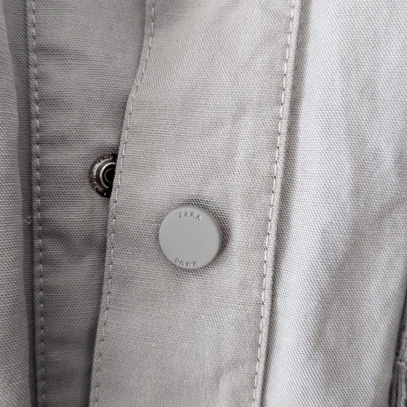 Zara Men's cotton canvas jacket - Picture 13 of 15